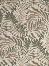 John Lewis Caladium Pair Lined Eyelet Curtains W228 x Drop 137cm - Avocado