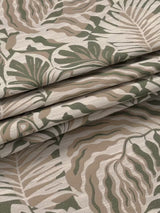 John Lewis Caladium Pair Lined Eyelet Curtains W228 x Drop 137cm - Avocado