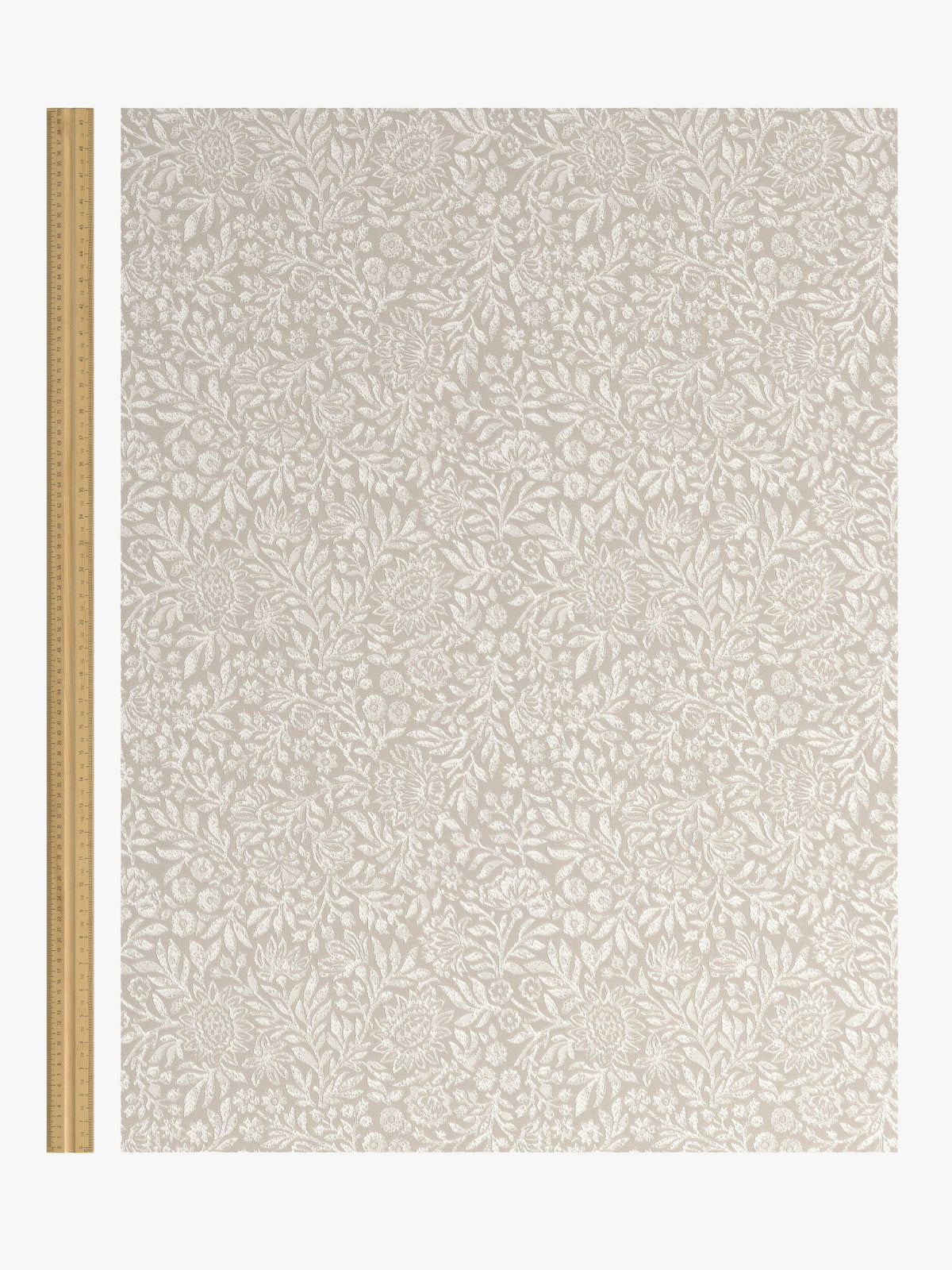John Lewis Hidcote Weave Pair Lined Eyelet Curtains - W167 x D137cm - Putty