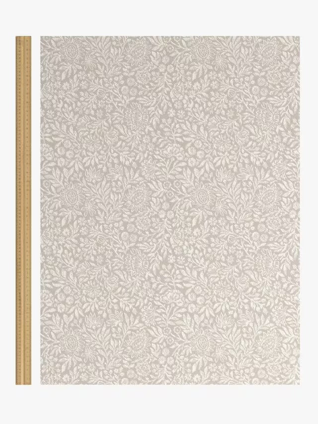 John Lewis Hidcote Weave Pair Lined Eyelet Curtains - Putty - W228 x D274cm