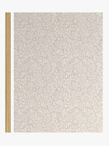 John Lewis Hidcote Weave Pair Lined Eyelet Curtains - Putty - W228 x D274cm