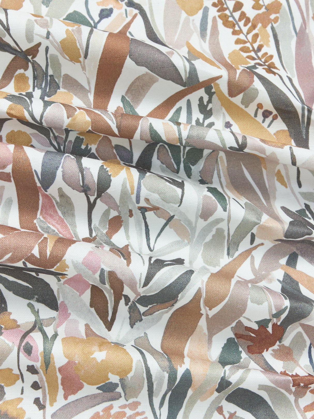 John Lewis Penelope Pair Lined Pencil Pleat Curtains W228 x D228cm - Plaster