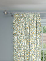 John Lewis Eloise Blackout Lined Pencil Pleat Curtains - Green - 167 x 228cm