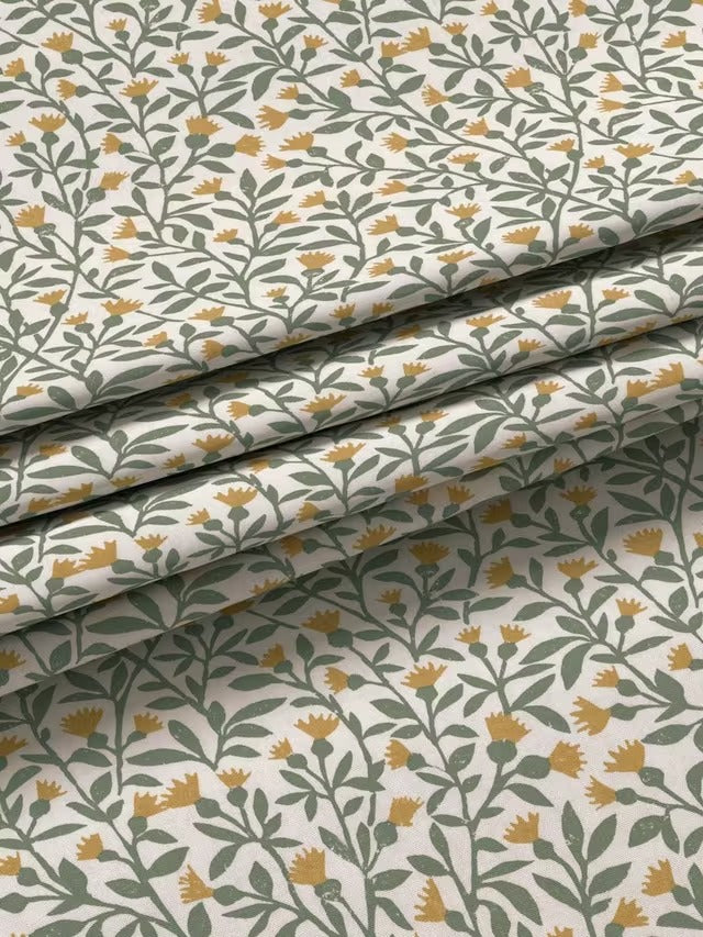 John Lewis Eloise Blackout Lined Pencil Pleat Curtains - Green - 167 x 228cm