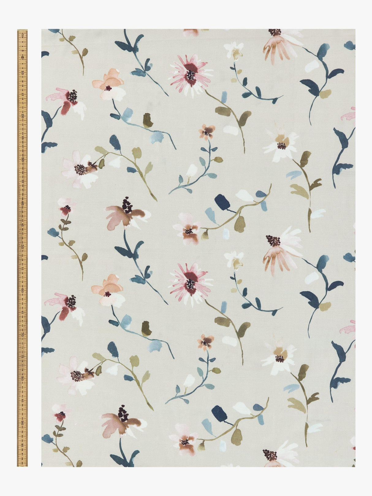 John Lewis Isabelle Blackout Pencil Pleat Curtains 228 x 137cm Light Seafoam