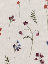 John Lewis Joni Floral Embroidery Lined Pencil Pleat Curtains - W167 x 182cm