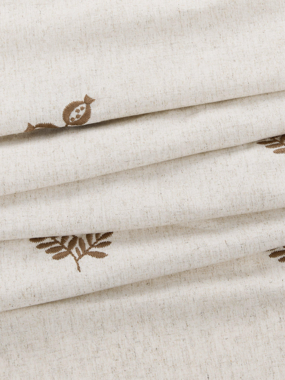 John Lewis Ariana Lined Pencil Pleat Curtains W228 x D274cm - Natural/Auburn