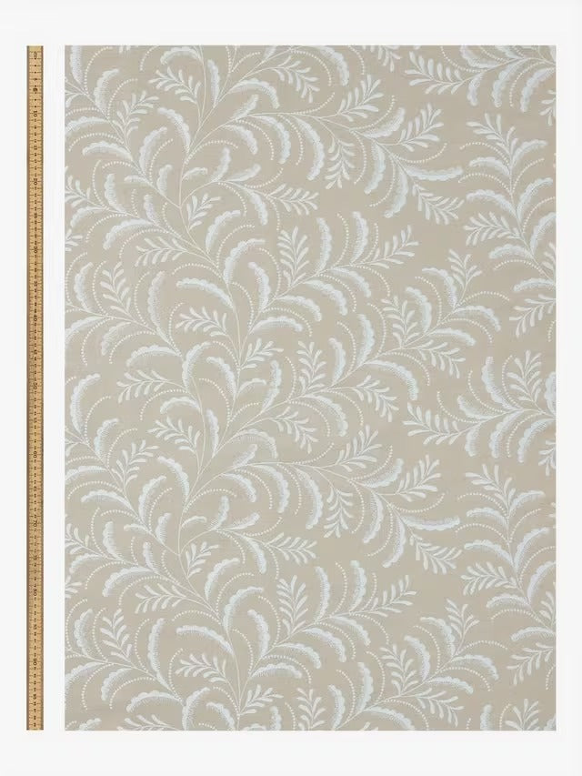 John Lewis Jouvene Blackout Lined Pencil Pleat Curtains Putty W167 x 228cm
