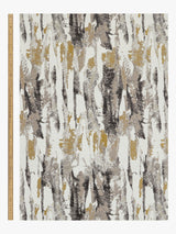 Harlequin Takara Pair Lined Eyelet Curtains Mustard/Charcoal - W228 x 182cm