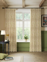 Morris & Co Willow Bough Pencil Pleat Curtains W228 x Drop 274cm - Ochre