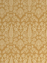 John Lewis Tamizart Pair Lined Pencil Pleat Curtains W167 x D182cm - Ochre