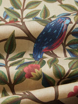 Morris & Co. Kelmscott Tree Lined Pencil Pleat Curtains 167 x 137cm - Multi