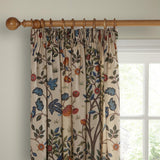 Morris & Co. Kelmscott Tree Lined Pencil Pleat Curtains W167 x D182cm Multi