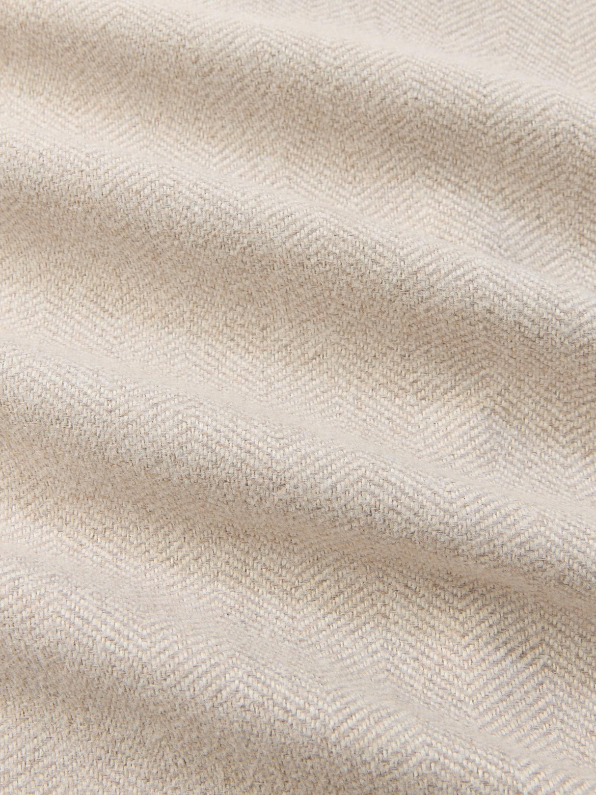 John Lewis Brushed Blackout Pencil Pleat Curtains W228 x D274cm - Alabaster