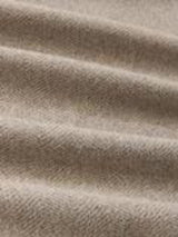 John Lewis Herringbone Pencil Pleat Blackout Curtains 167 x 274cm Pale Mole