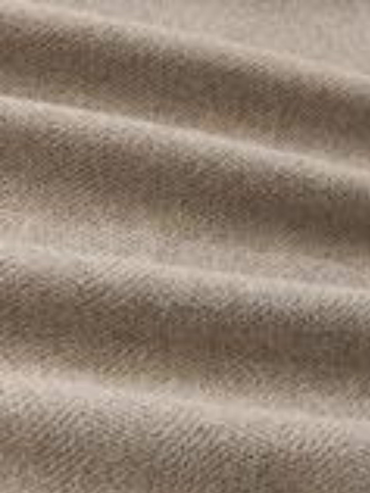John Lewis Herringbone Blackout Pencil Pleat Curtains 228 x 274cm Pale Mole