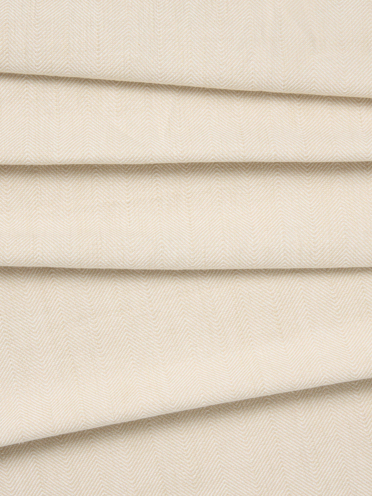 John Lewis Herringbone Pair Lined Pencil Pleat Curtains 228x228cm Parchment