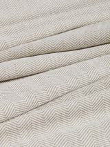 John Lewis Herringbone Weave Pair Lined Pencil Pleat Curtains 167 x 182 Mole