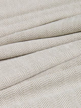 John Lewis Herringbone Weave Lined Pencil Pleat Curtains W167 x D228cm Mole