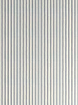 John Lewis Ticking Stripe Lined Pencil Pleat Curtains Loch Blue W167 x 182cm
