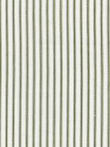 John Lewis Ticking Stripe Lined Pencil Pleat Curtains 228x 182cm - Avocado