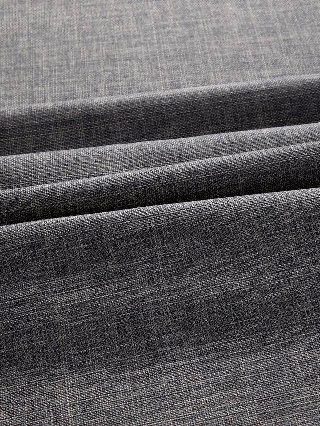 John Lewis Pair Blackout Lined Pencil Pleat Curtains W228 x D228cm - Steel