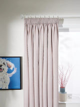 John Lewis Blackout Lined Pencil Pleat Curtains W167xDrop 274cm - Rose Pink - Kazoop 