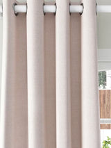 John Lewis Textured Pair Blackout Lined Eyelet Curtains 228x228cm Rose Pink