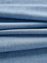 John Lewis Textured Pair Blackout Lined Eyelet Curtains W228 x D228cm - Blue