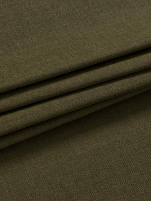 John Lewis Textured Blackout Pencil Pleat Curtains W228 x D182cm - Avocado