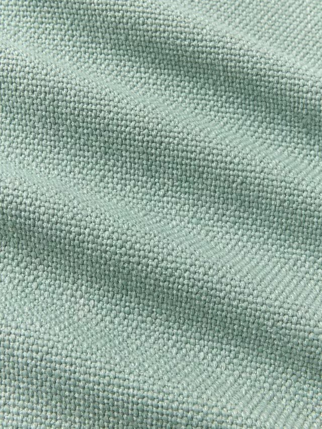 John Lewis Rustic Blackout Pair Pencil Pleat Curtains 228 x 228cm - Duck Egg