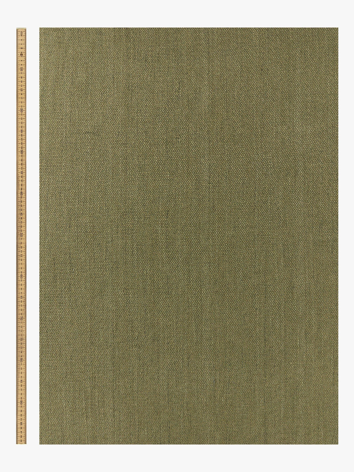 John Lewis Rustic Basketweave Pencil Pleat Curtains W167 x D228cm - Avocado