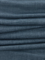 John Lewis Textured Pair Blackout Eyelet Curtains 228 x 228cm - Loch Blue