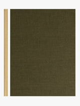 John Lewis Textured Blackout Lined Eyelet Curtains - Moss Green W228 x 182cm
