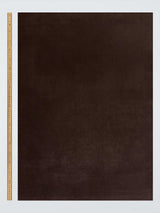 John Lewis Matt Velvet Blackout Pencil Pleat Curtain - 167 x 182cm - Cocoa