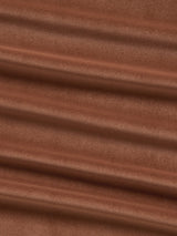 John Lewis Matt Velvet Blackout Pencil Pleat Curtains - 167 x 182cm - Ginger