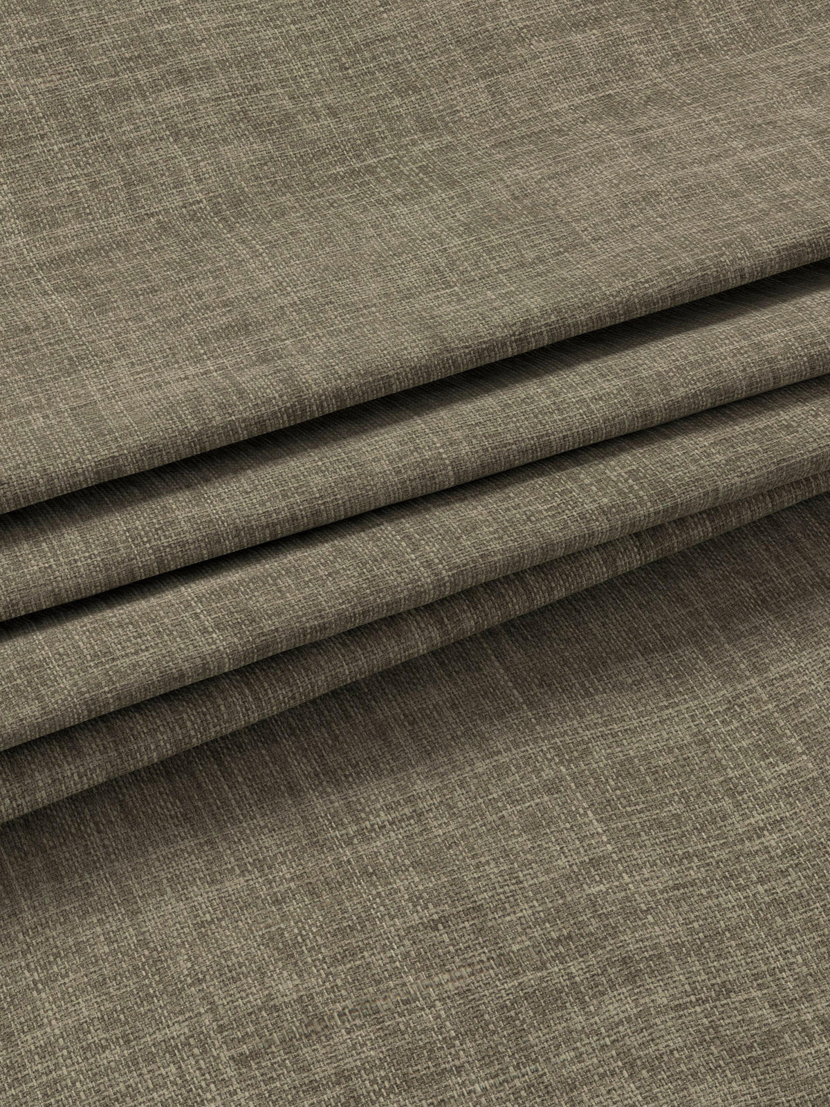 John Lewis Textured Weave Blackout Eyelet Curtains - 167 x 274cm - Pale Mole