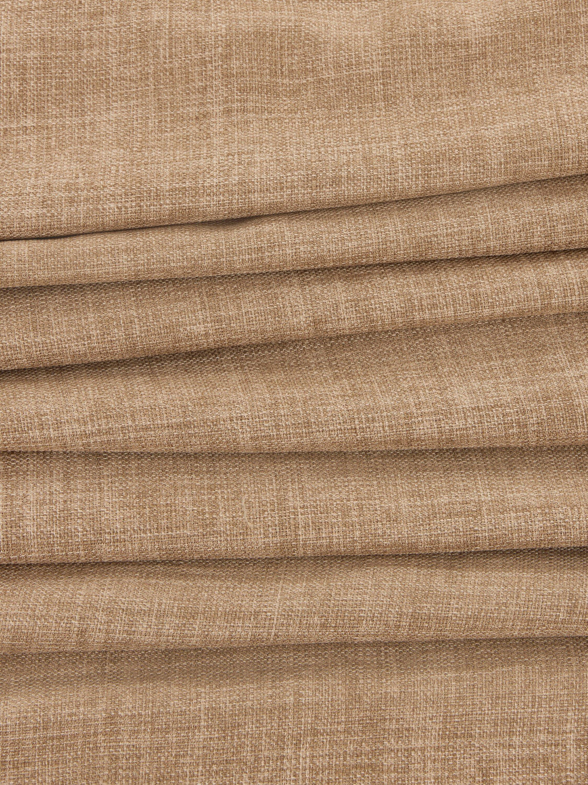 John Lewis Textured Weave Lined Blackout Eyelet Curtains 228 x 182cm Caramel