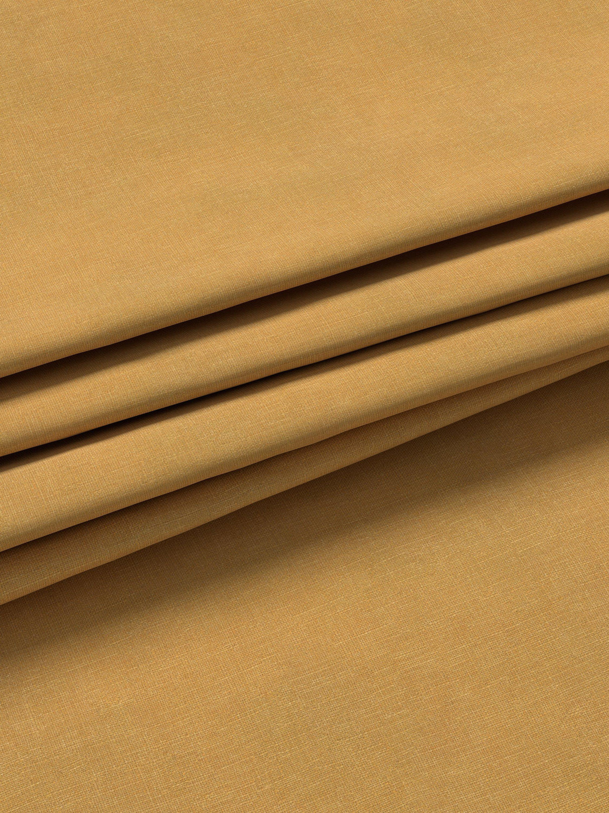 John Lewis Textured Weave Blackout Pencil Pleat Curtains 228 x 182cm Mustard