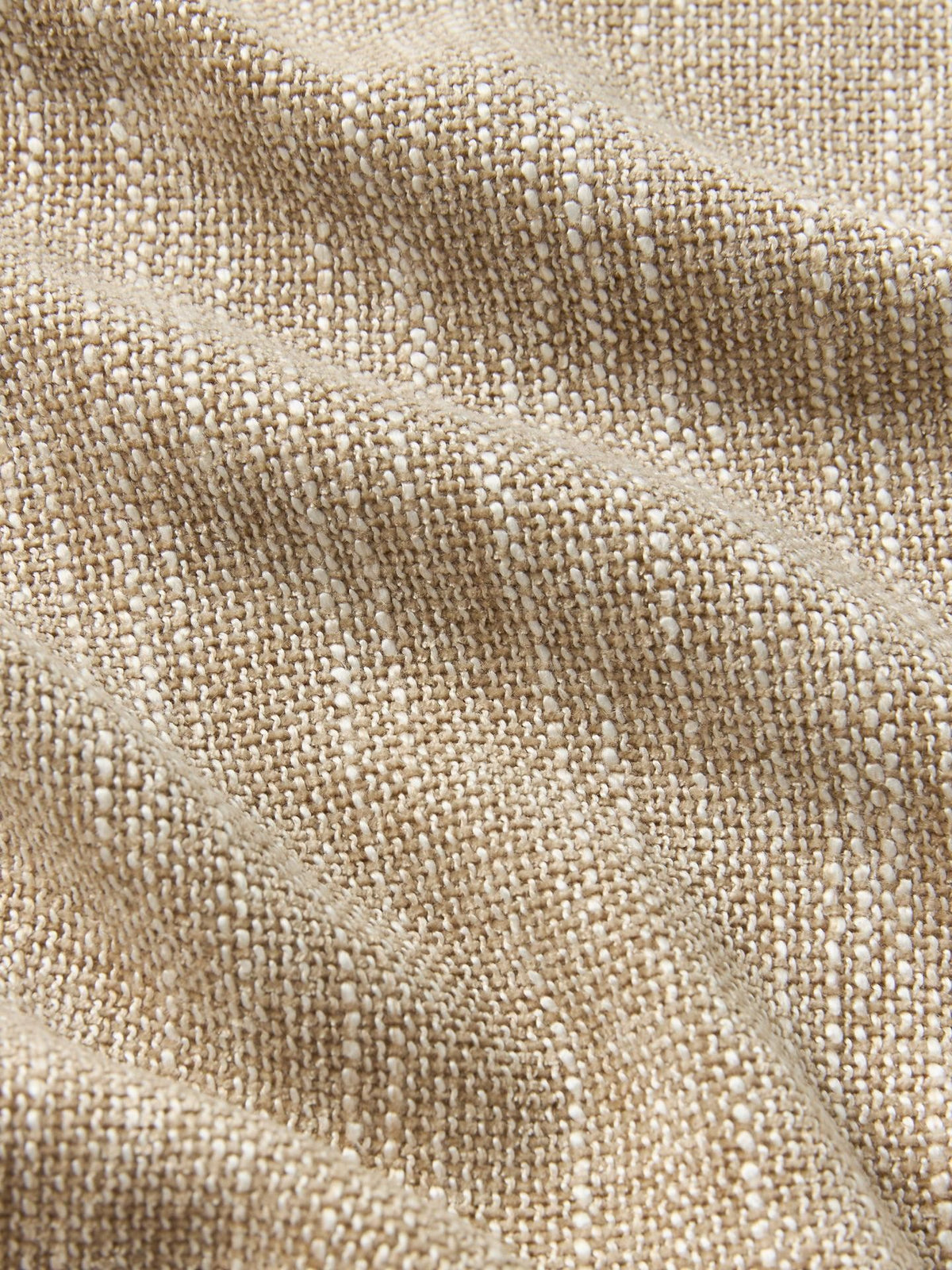 John Lewis Brushed Pair Blackout Pencil Pleat Curtains W228 x D182cm Natural