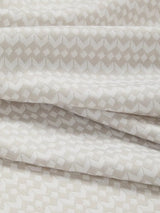 John Lewis Alda Weave Pair Lined Eyelet Curtains Putty W228 x Drop 182cm