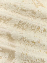John Lewis Cecilia Pair Lined Eyelet Curtains - Gold Marshmallow 167 x 182cm