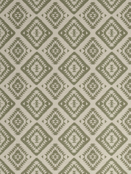 John Lewis Native Weave Pair Lined Eyelet Curtains - 167 x 182cm - Avocado