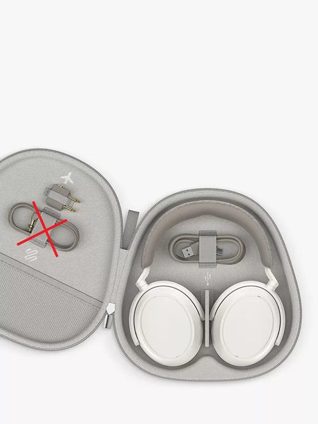 Sennheiser Momentum 4 Noise Cancelling Wireless Bluetooth Headphones - White