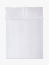 Jasper Conran London Supima 500TC Satin Flat Bed Sheet - Super King - White