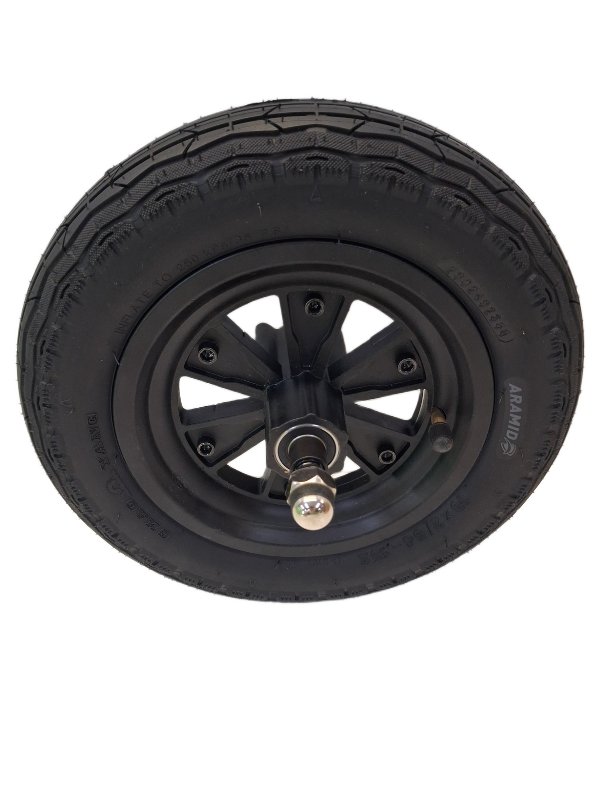 Carrera Impel IS-2 2.0 Replacement Part Electric Scooter Front Wheel - Black
