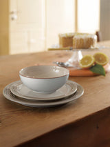 Denby Heritage Atrium Stoneware 12-Piece 4-Plates Dinnerware Set - Natural