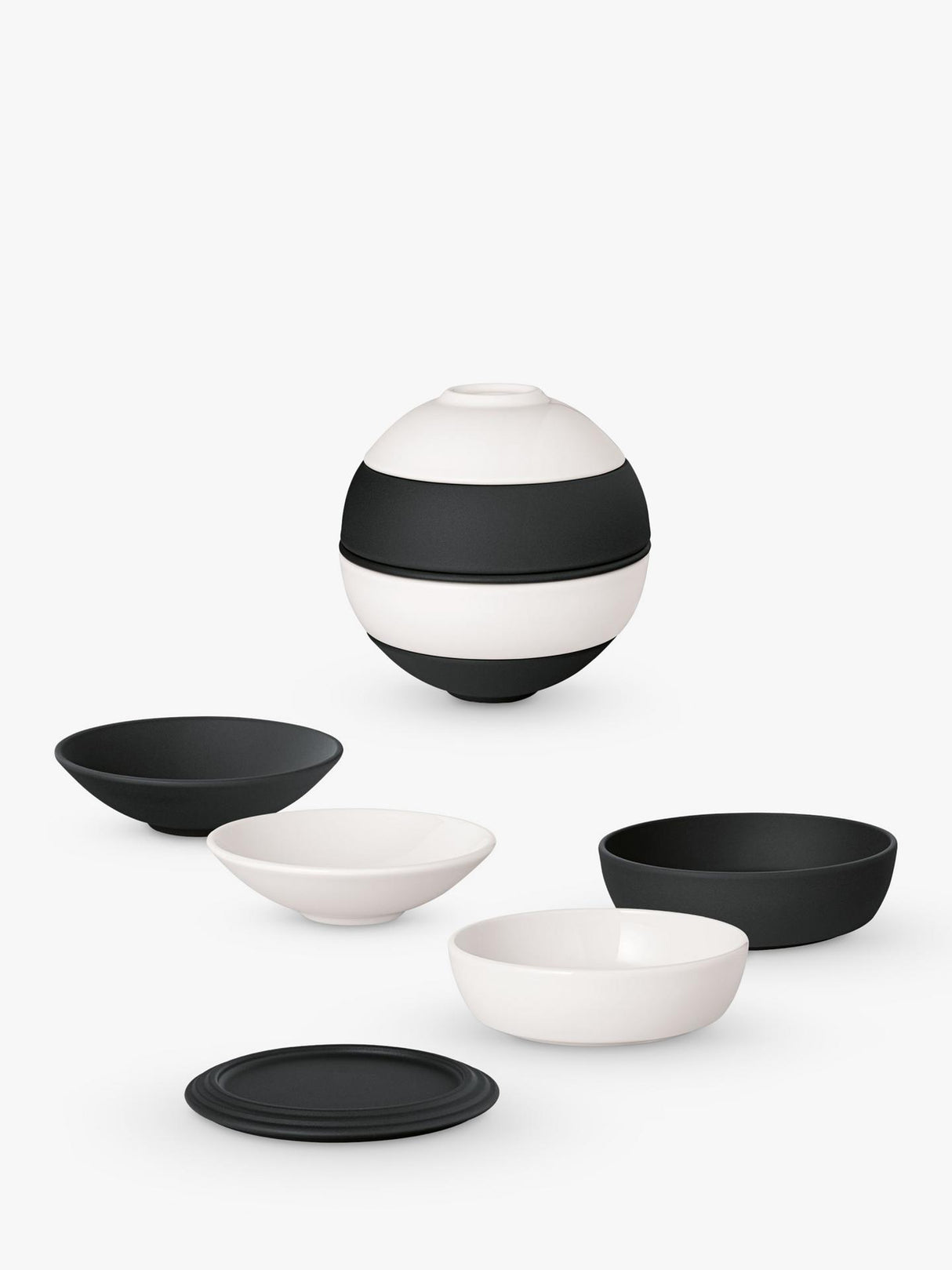 Villeroy & Boch Iconic La Petite Boule Stacking 5 Piece Aperitif Set Multi