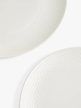 Wedgwood Gio Fine Bone China 12-Piece 4-Place Setting Dinnerware Set - White