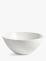 Wedgwood Gio Fine Bone China 12-Piece 4-Place Setting Dinnerware Set - White